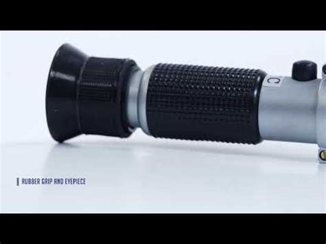 handheld refractometer youtube|traditional handheld refractometer.